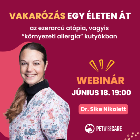 Vakarózás egy életen át - az ezerarcú atópia - Dr. Sike Nikolett - Webinár előadás részvételi jegy